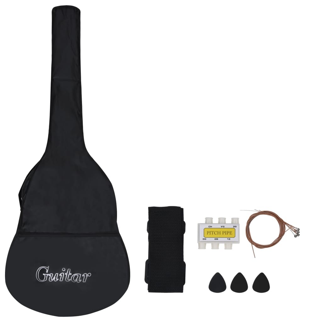 8 Piece Classical Acoustic Guitar Kids and Beginner Set 3/4 36
